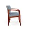 Lesro 2 Seat Tandem Seating W/ No Center Arm, 44 in W 26 in L 31.5 in H, Lenox Series LW2101 - alternate 2